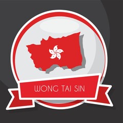 wong tai sin map