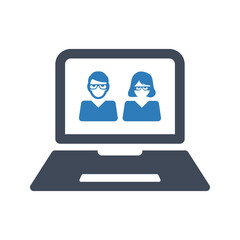 Online students icon