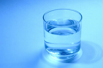 Glass of Water, Close Up