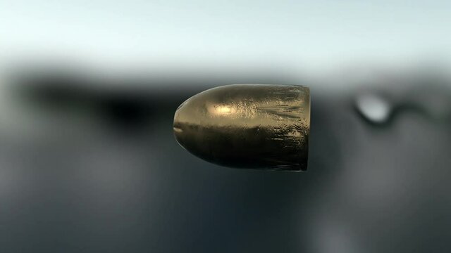 Flying bullets, slow motion (Shallow DOF)