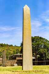 It's Obelisk in the Aksum Kingdom, Ethiopia