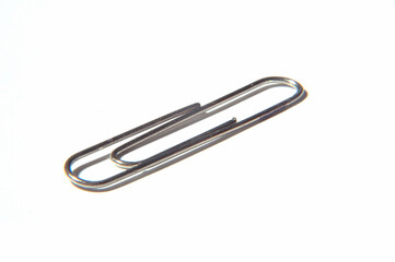 Clip on white background .