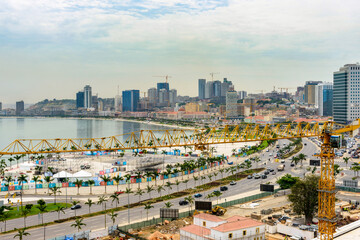 Fototapeta na wymiar It's City of Luanda, Angola