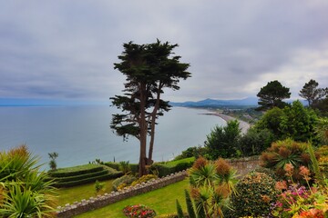 Garden in Killiney - Home to very Affluent People. Killiney is an affluent seaside resort and...