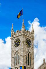 It's Clock tower of the Parliament Building, Bridgetown, Barbados