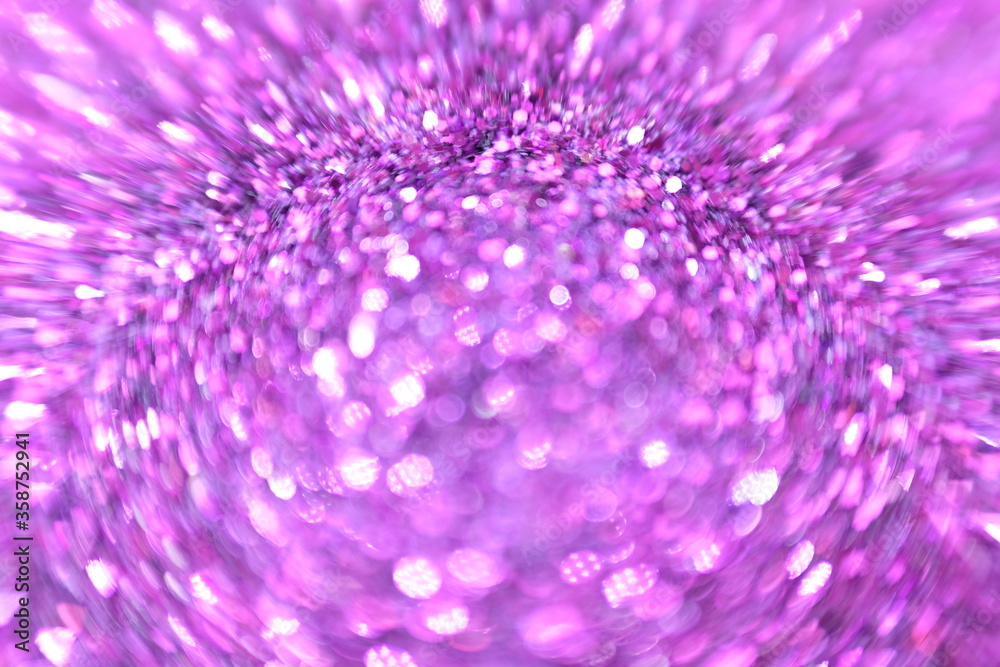 Canvas Prints Pink crystal abstract background and defocus on bokeh sparkling background