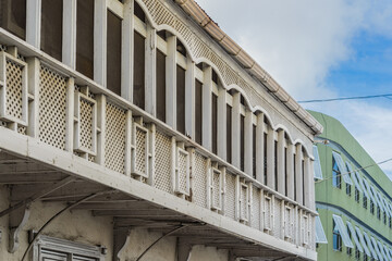 It's Historic part of Bridgetown, Barbados. World Heritage Site of UNESCO.