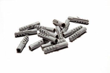 Tools on white background .