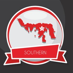 southern map