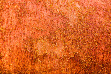Rusty metal surface background with old paint