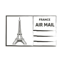 france air mail