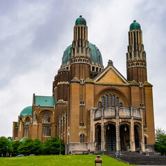 It's National Basilica of Sacred Heart In Koekelberg, Brussels, Belgium