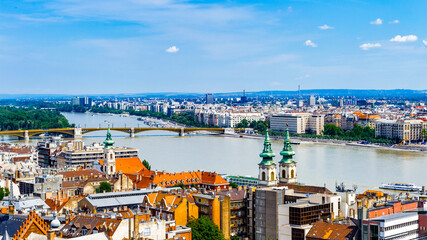 It's Landscape of Budapest, Hungary