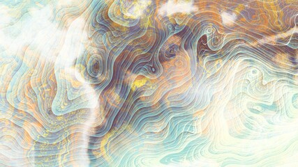 Psychedelic retro marble abstract background