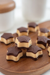 sugar free Chocolate Truffles Balls with peanut butter