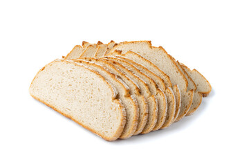 Traditional Sliced Bread, Homemade Brown Organic Cereal Loaf