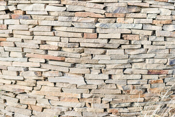 stone wall, decorative stone wall
