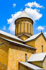 Fototapeta na wymiar It's Orthodox Church in the Old Town of Tbilisi, Georgia