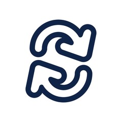 Fototapeta premium refresh icon