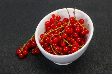 Sweet tasty fresh Red currant