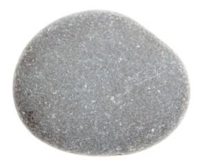 Sea stone isolated on a white background.