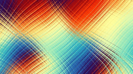 Abstract fractal pattern. Wavy blur background Horizontal background with aspect ratio 16 : 9