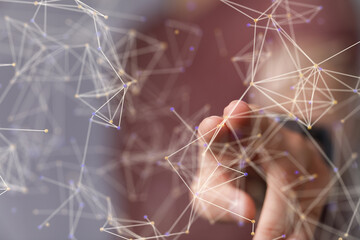 organization network team concept networking.