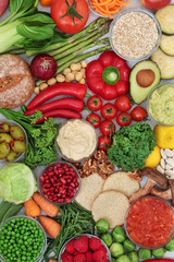 Low glycemic food for good health for diabetics with foods high in vitamins, minerals, anthocyanins, antioxidants, smart carbs & omega 3 fatty acids. Below 55 on the GI index. Suitable for vegans. 