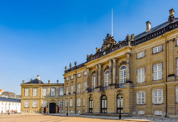 Fototapeta premium Architecture of Copenhagen, the capital of Denmark,