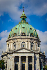 Obraz premium Architecture of Copenhagen, the capital of Denmark,