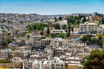 Fototapeta premium It's Architecture of Amman, the capital and the largest city of Jordan
