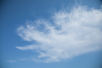 Naklejka na ściany i meble beautiful clouds and blue sky