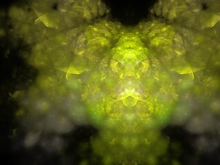 Imaginatory fractal background Image