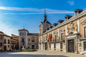 Fototapeta na wymiar It's Architecture of Madrid, Spain