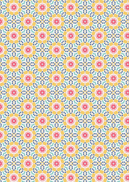High quality illustration. Colorful seamless pattern. Makes great digital backgrounds or prints for wrapping paper, bullet journal designs, sticker design, greeting cards.