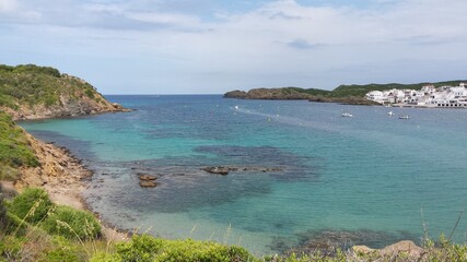 Fototapeta na wymiar North Coast of Menorca Island