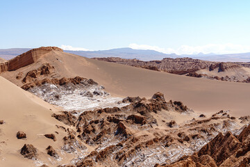Valle de la Luna near San Pedro de Atacama, Chile