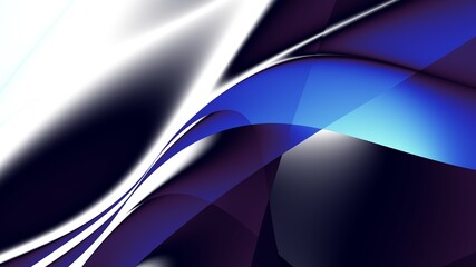 Obraz premium Abstract fractal pattern. Futuristic background. Horizontal background with aspect ratio 16 : 9