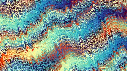 Wavy abstract futuristic background Futuristic background. Horizontal background with aspect ratio 16 : 9