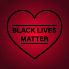 Black lives matter banner against racism and fascism.