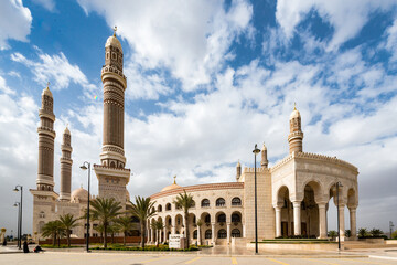 It's Al Saleh Mosque, Sana'a, Yemen