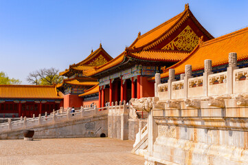 It's Forbidden City, Palace Museum. Imperial Palaces of the Ming and Qing Dynasties in Beijing and...