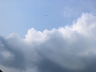 Dense cloud in Blue Sky