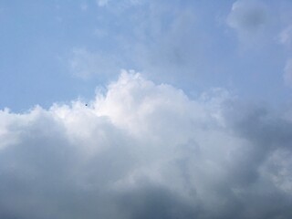 Fototapeta na wymiar Dense cloud in Blue Sky