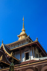 Fototapeta premium Wat Pa Daraphirom Temple Located in Mae Rim, Chiang Mai,Thailand