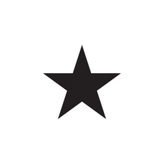 star icon logo illustration design
