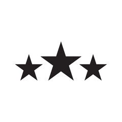 star icon logo illustration design