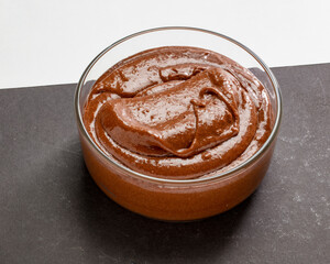 Mouse de chocolate. Chocolate mouse.