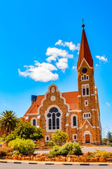 Fototapeta na wymiar It's Christuskirche of Windhoek, Namibia.