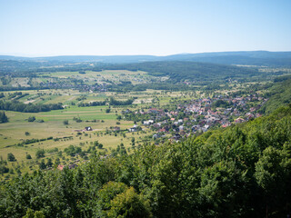 Obraz premium Village de campagne